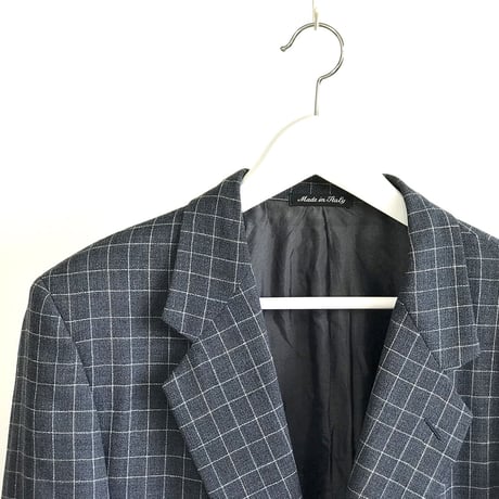 yves saint laurent check tailored jacket