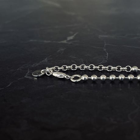 新品 gucci interlocking G silver necklace