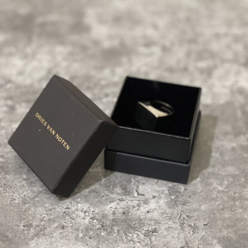 新品 dries van noten silver ring | requality 新品 dries van noten silver ring | requality