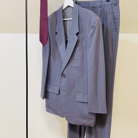 setup suit + hermes necktie #15