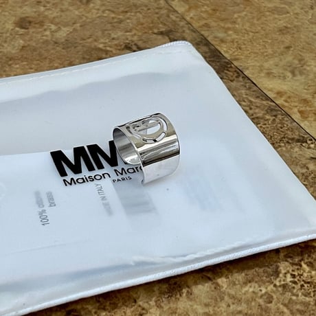 新品 mm6 maison margiela 2019aw ring silver