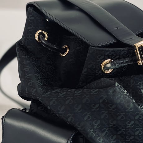 loewe anagram leather back pack