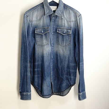 maison margiela denim shirt