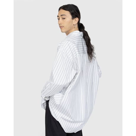 新品 our legacy 2023 over sizer stripe long shirt 50