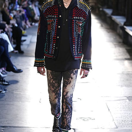 新品 gucci 2017 resort collection bleach denim