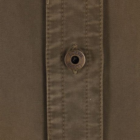 新品 loewe 2025 coverall anagram logo over shirt jacket