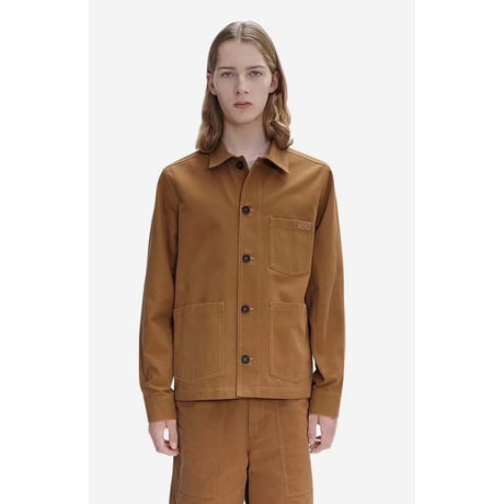 新品 apc logo jacket M