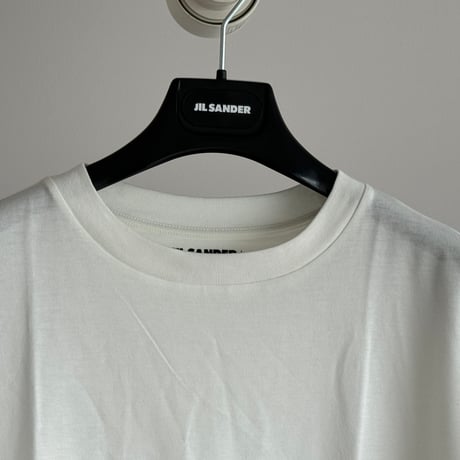 新品 jilsander + logo tops white M