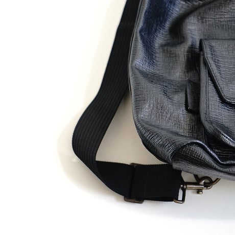 jean paul gaultier pvc leather backpack