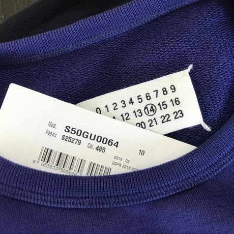 新品 maison margiela stereo type sweat 50