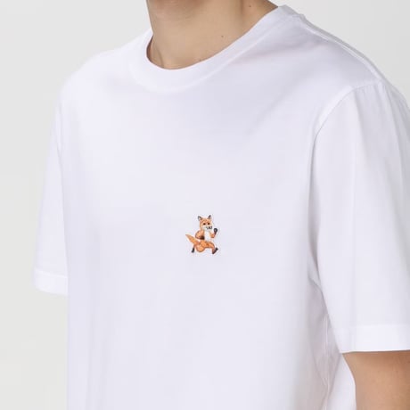 新品 maison kitsune 2025ss tops white L