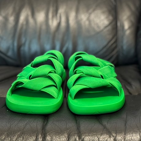 新品 bottega veneta Intrecciato sandals green 41