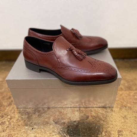 新品 giorgio armani 2021ss leather shose 44