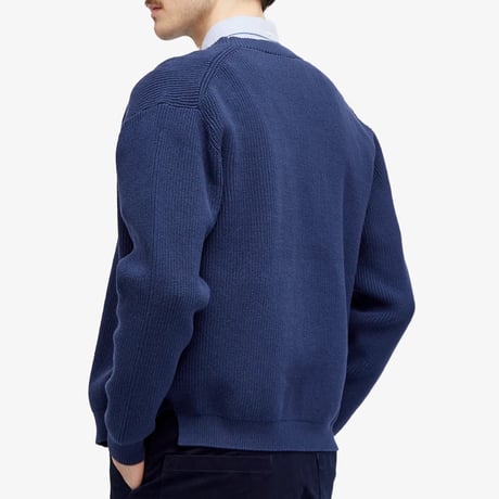 新品 maison kitsune 2024 fox cardigan L