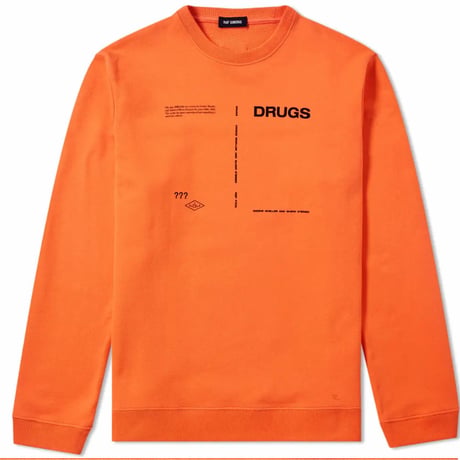 新品 raf simions 2018aw sweat red S