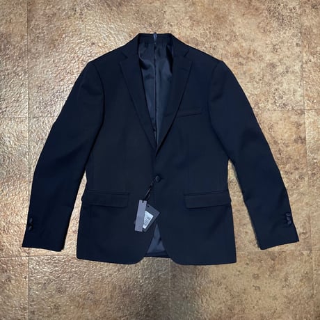 新品 made in Italy set up suit black 48