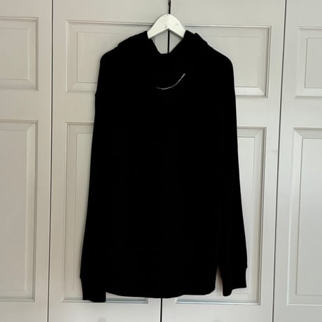 yohji yamamoto over size flower hoodie 3