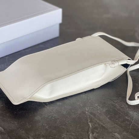 新品 celine leather shoulder bag