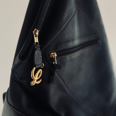 loewe leather bag "anton" black