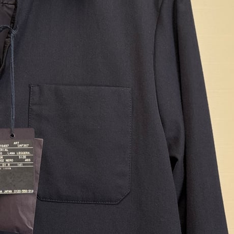 新品 prada logo wool shirt jacket