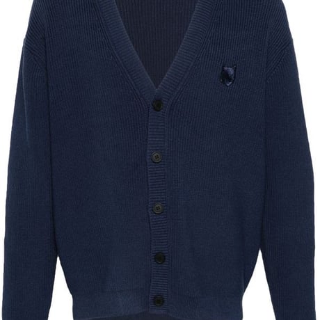 新品 maison kitsune 2024 fox cardigan L