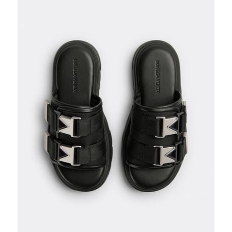 新品 bottega veneta leather platform sandals 43