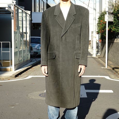vintage wool Chesterfield coat