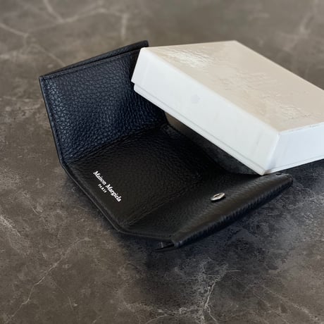 新品 maison margiela four stitches leather wallet