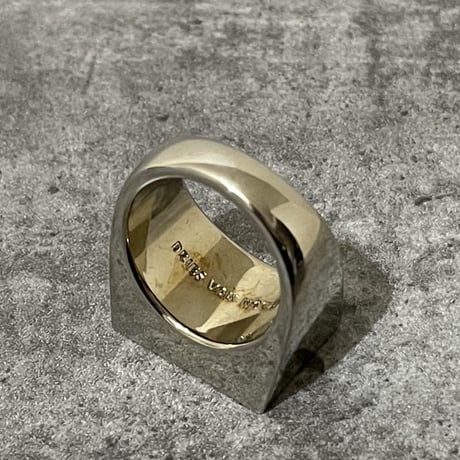 新品 dries van noten 2022aw signet silver ring