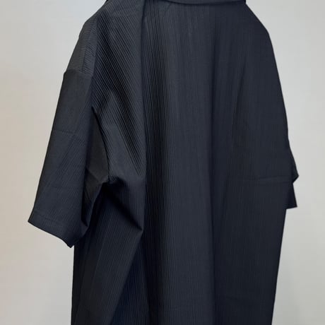 【最終価格】factory sample pleats oversize set up black