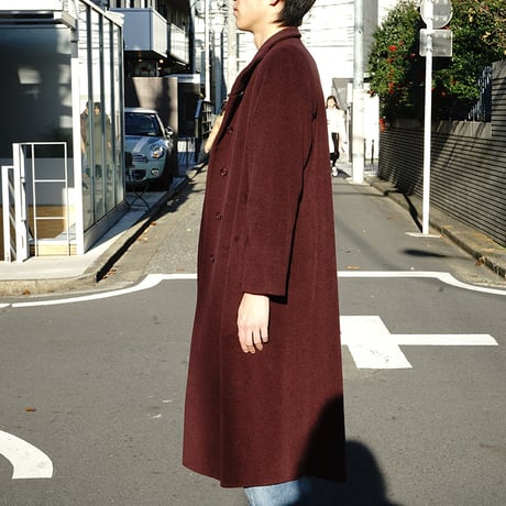 vintage allegri Chesterfield coat red