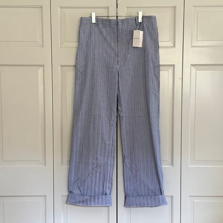 balenciaga wide stripe pants