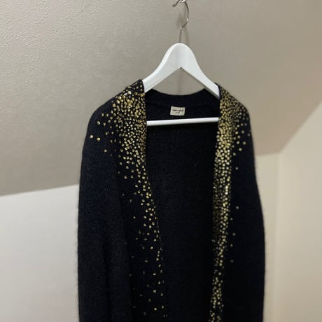 saint laurent 2016aw spangles cardigan