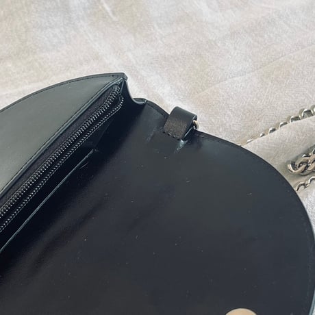 新品 mm6 2023 leather mini crossbody bag