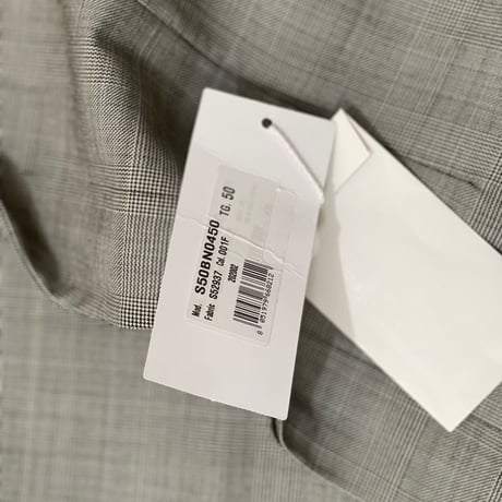 新品 maison margiela 2020aw check jacket