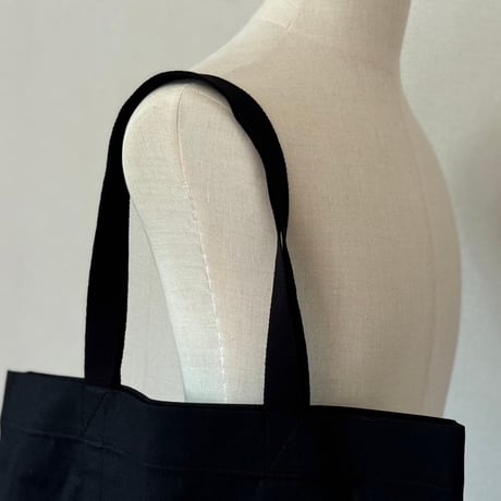 yohji Yamamoto "大容量" logo bag black