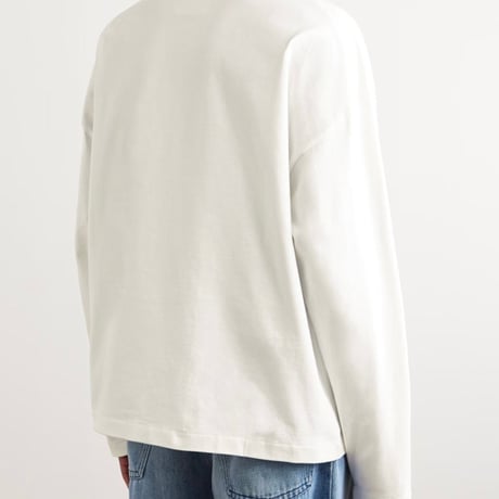 jilsander oversize logo tops