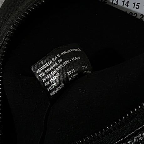 maison margiela 2021aw leather cloth bag