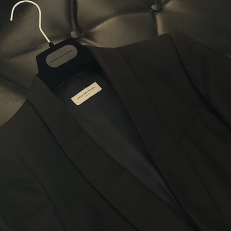 dries van noten shawl collar silk tuxedo jacket