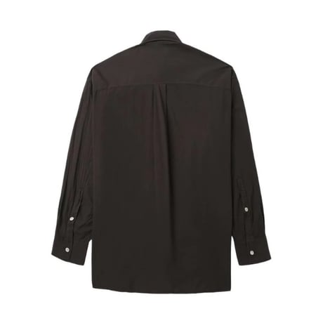 新品 our legacy black borrowed shirt