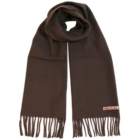 新品 acne studios 2024aw logo muffler