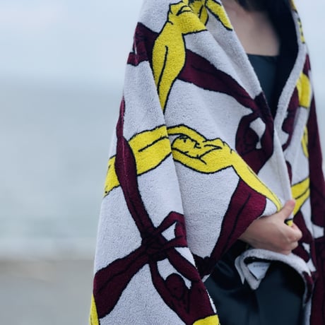 新品 2021ss bottega veneta fantasia beach towel