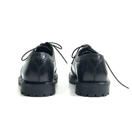 新品 made in Italy wing tip dress shose