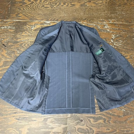 setup suit + hermes necktie #13