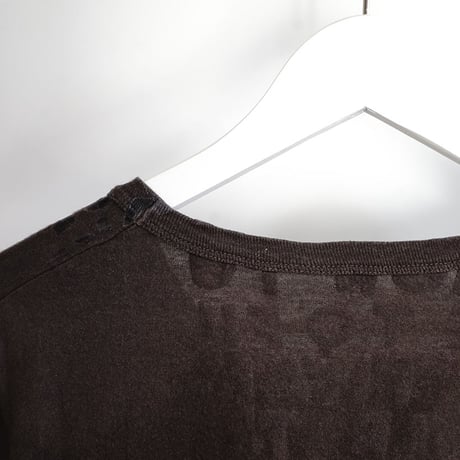 maison margiela ”AIDS T"  brown