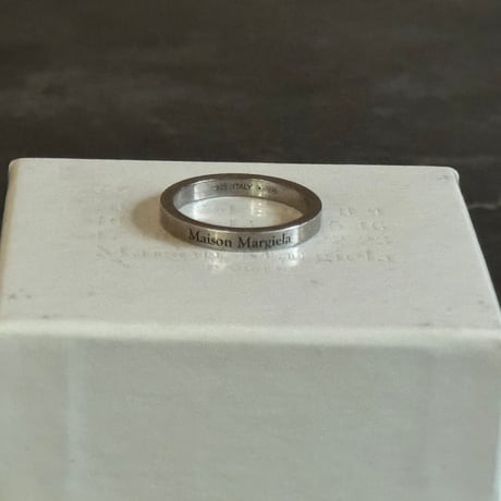 新品 maison margiela saliver logo ring 19号
