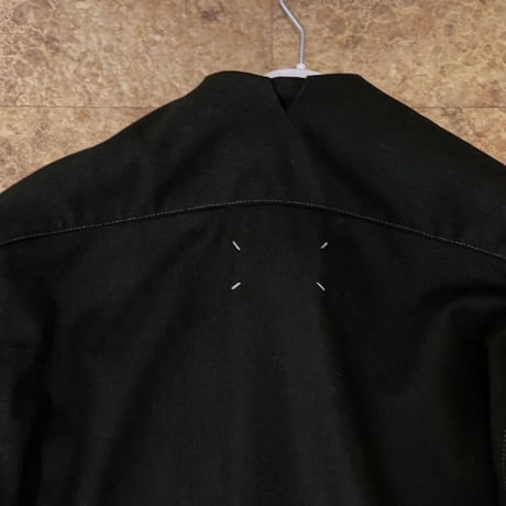 新品 maison margiela ”白タグ” 2022ss over size green jacket
