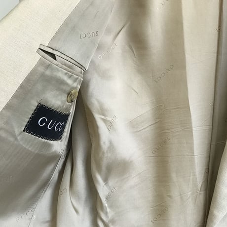 gucci silk set up suit
