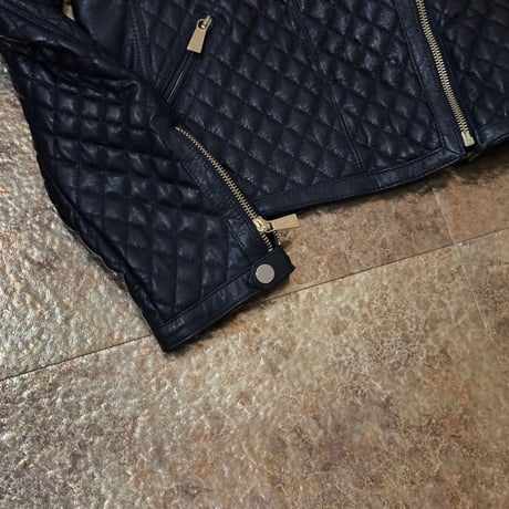 新品 trussardi 2021aw leather jacket