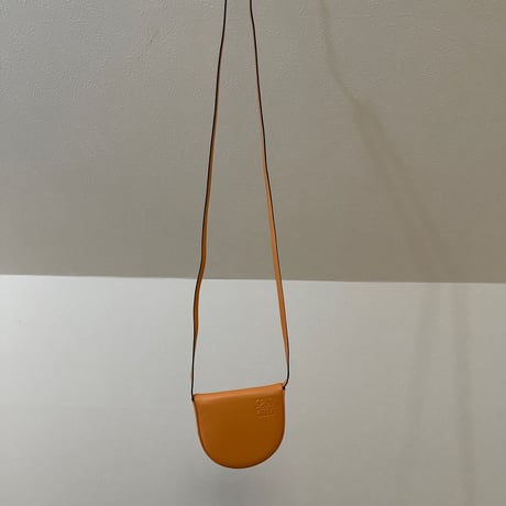 loewe leather anagram shoulder bag pouch